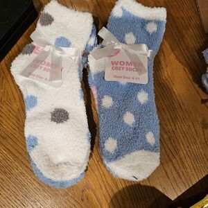 Cozy Polka Dot Socks Set (2 - 2 Packs)